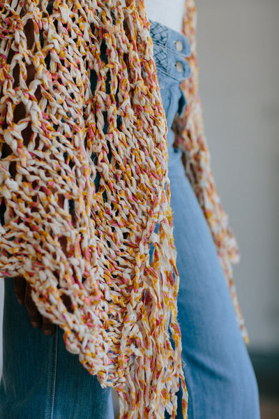 Knit Collage Coachella Wrap Pattern