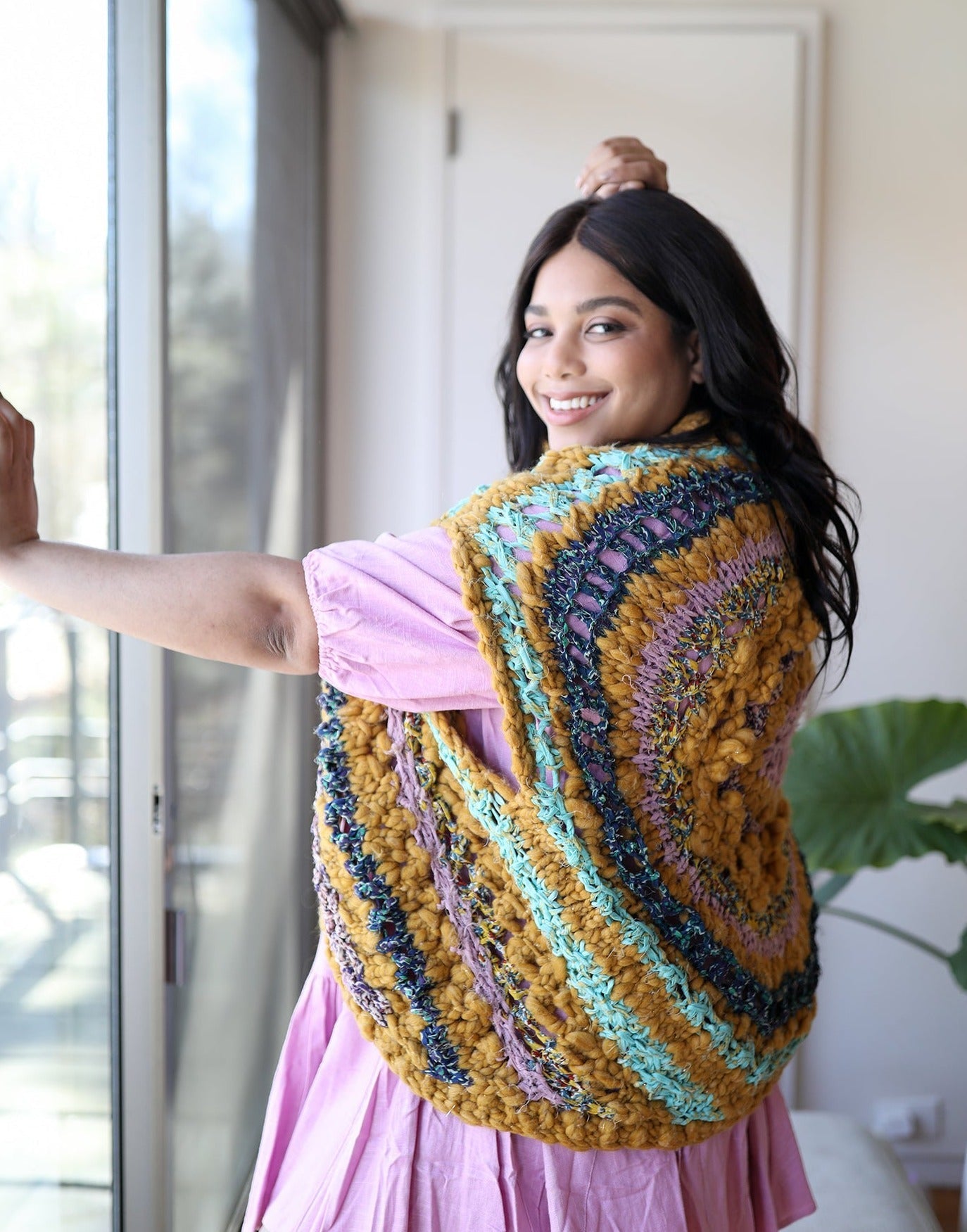 Secret Garden Cocoon Cardi Pattern