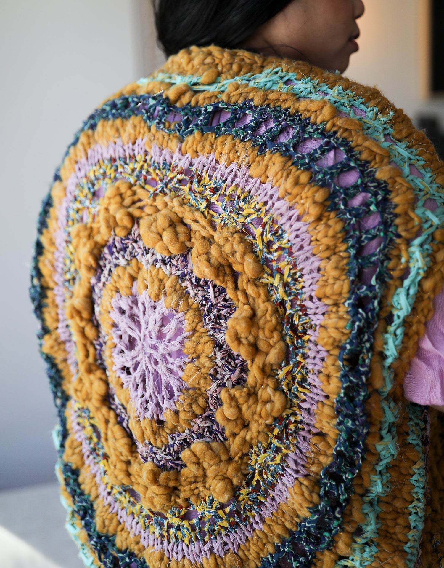 Secret Garden Cocoon Cardi Pattern