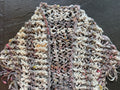Color Dipped Twinkle Shawl ~ Amulet / Coconut Sparkle Sample 91