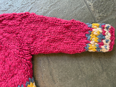 Cozy Thoughts Cardi ~ Moroccan Ruby Sample 92
