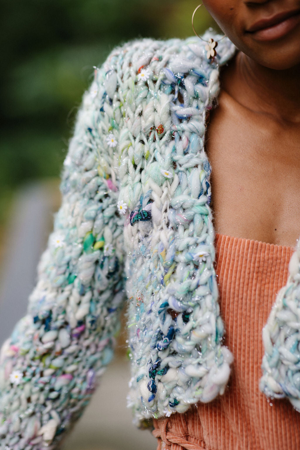 Daisy Chain Cardi ~ Sea Siren Sample 15