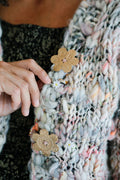 Daisy Chain Cardi Smoky Quartz