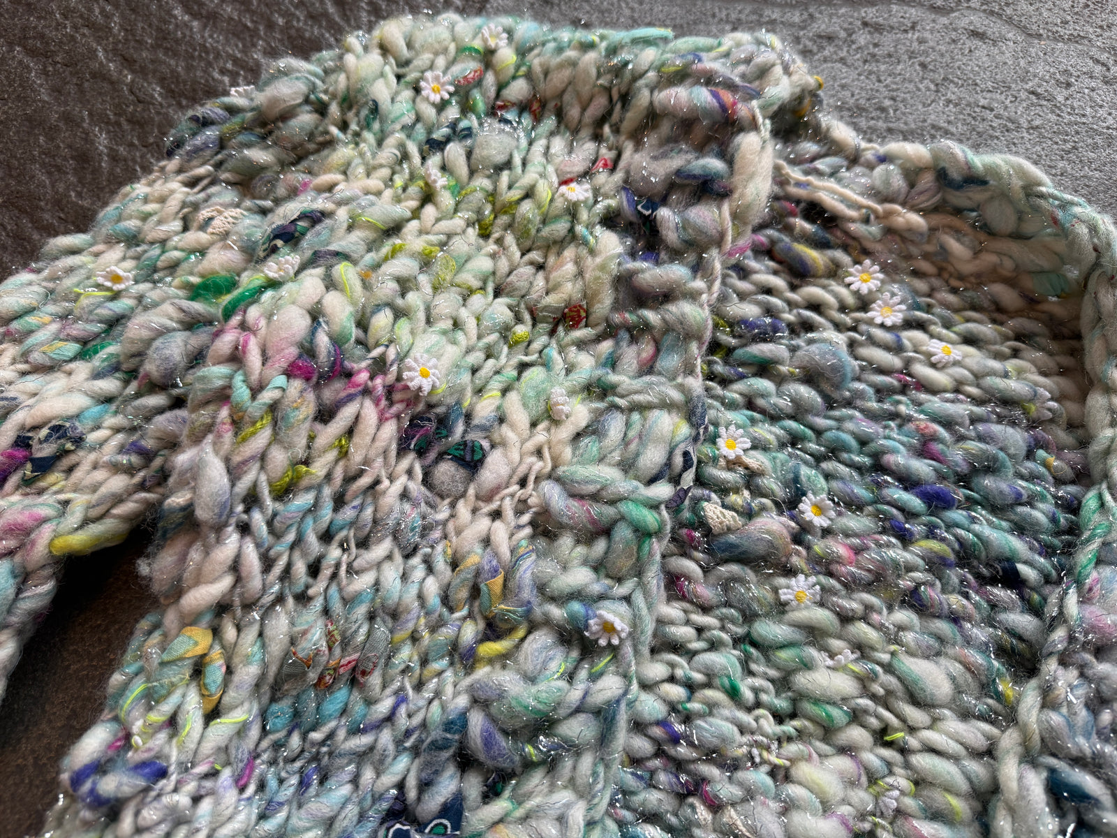 Daisy Chain Cardi ~ Sea Siren Sample 15