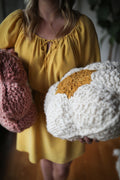 Knit Collage Daisy Pillow Kit
