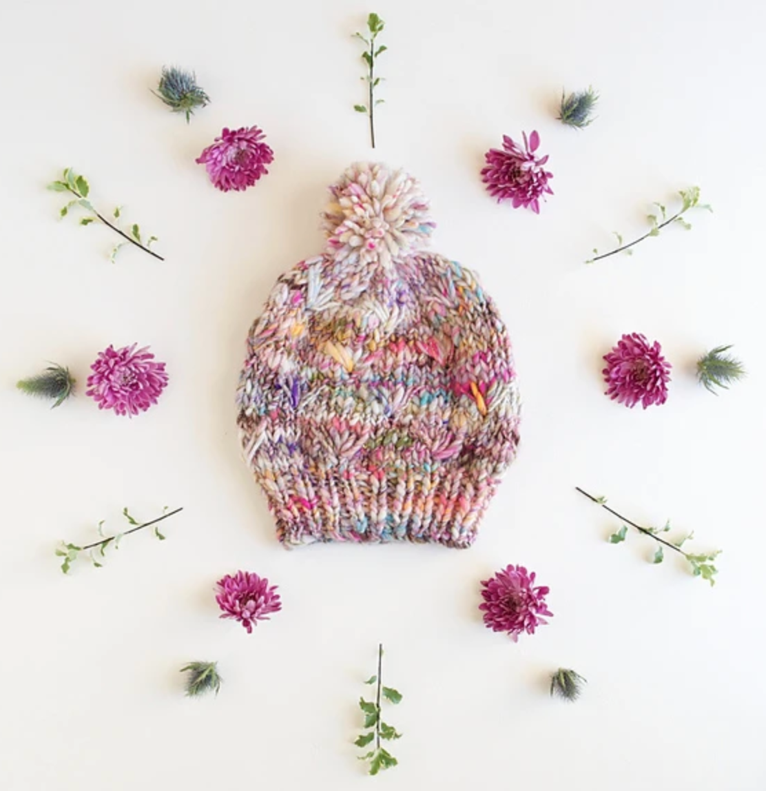 Dandelion Hat ~ Day Dreamer Swirl Sample 90