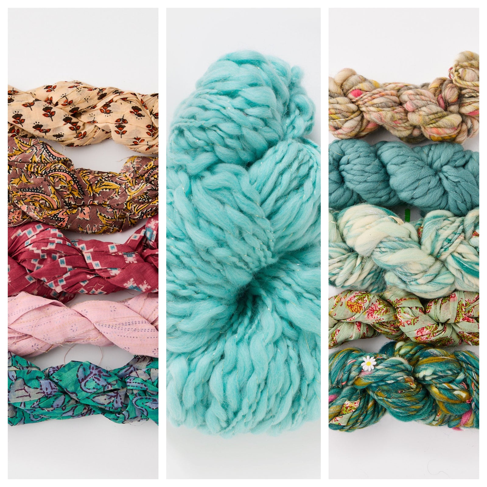 Rodeo Vest Mixed Yarn ~ Knitalong Kit