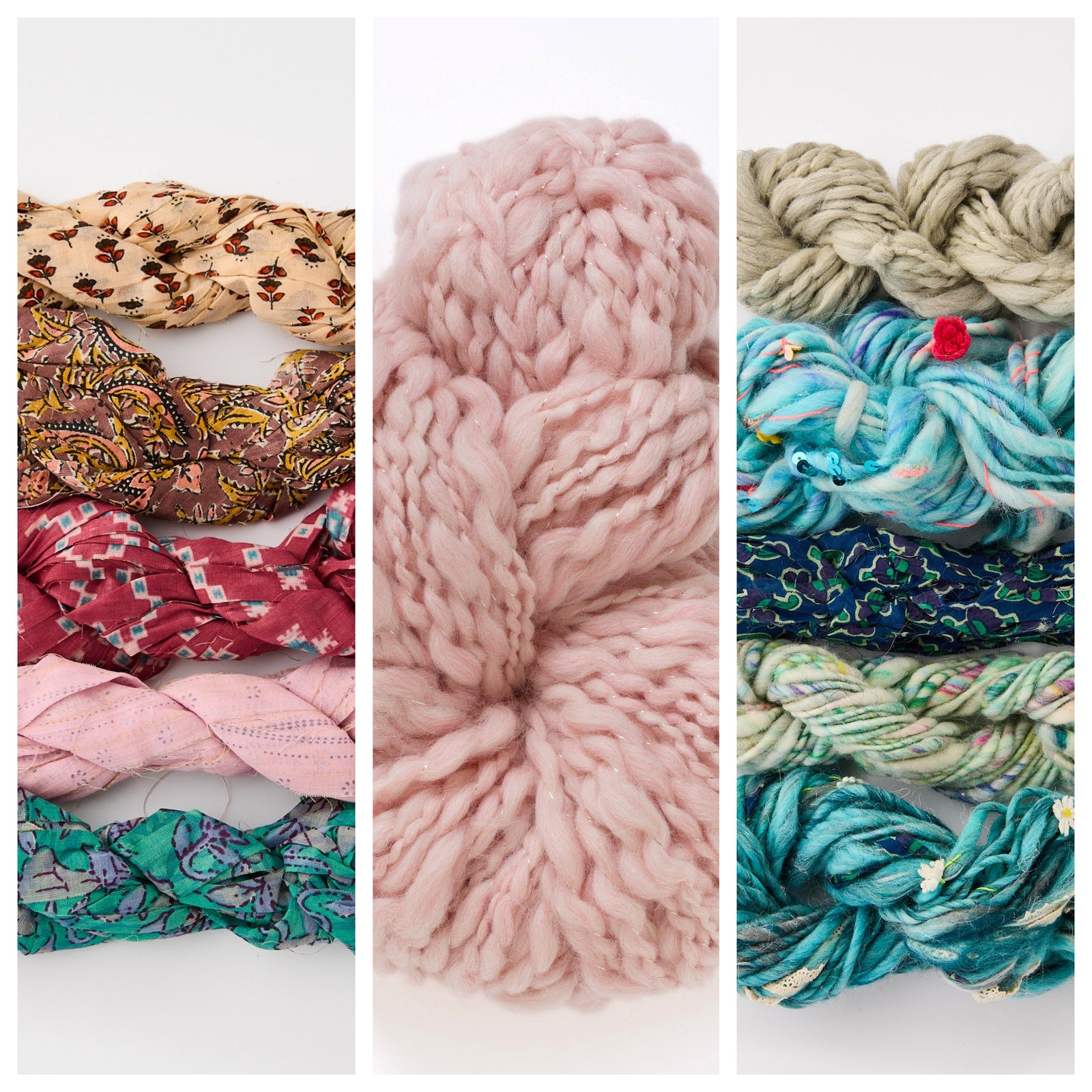 Rodeo Vest Mixed Yarn ~ Knitalong Kit