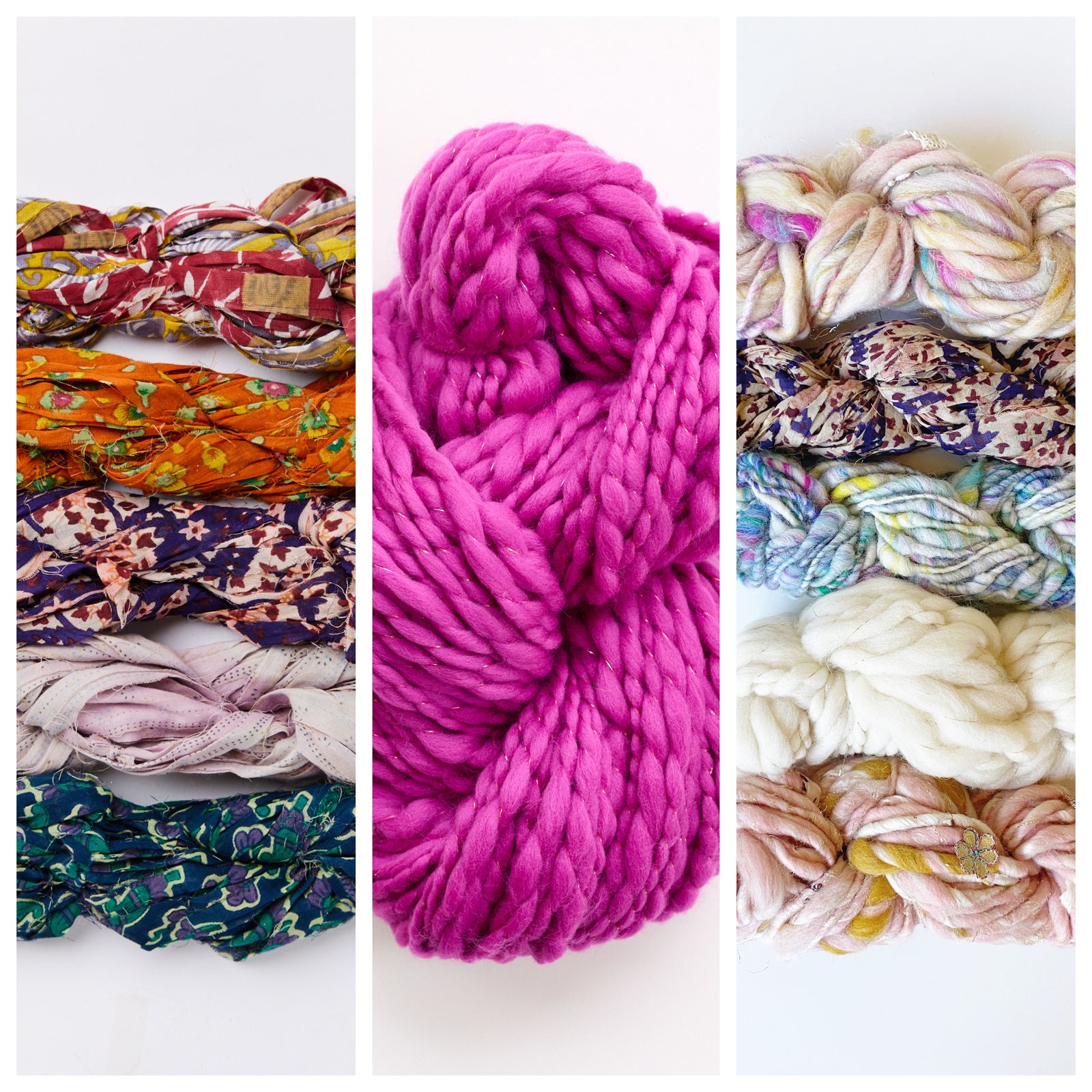 Rodeo Vest Mixed Yarn ~ Knitalong Kit