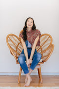 Knit Collage Diamond Crop Sweater Pattern
