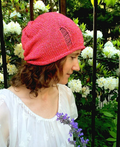 Drop Stitch Beanie ~ Maharani Silk Sample 80