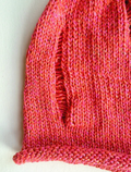 Drop Stitch Beanie ~ Maharani Silk Sample 80