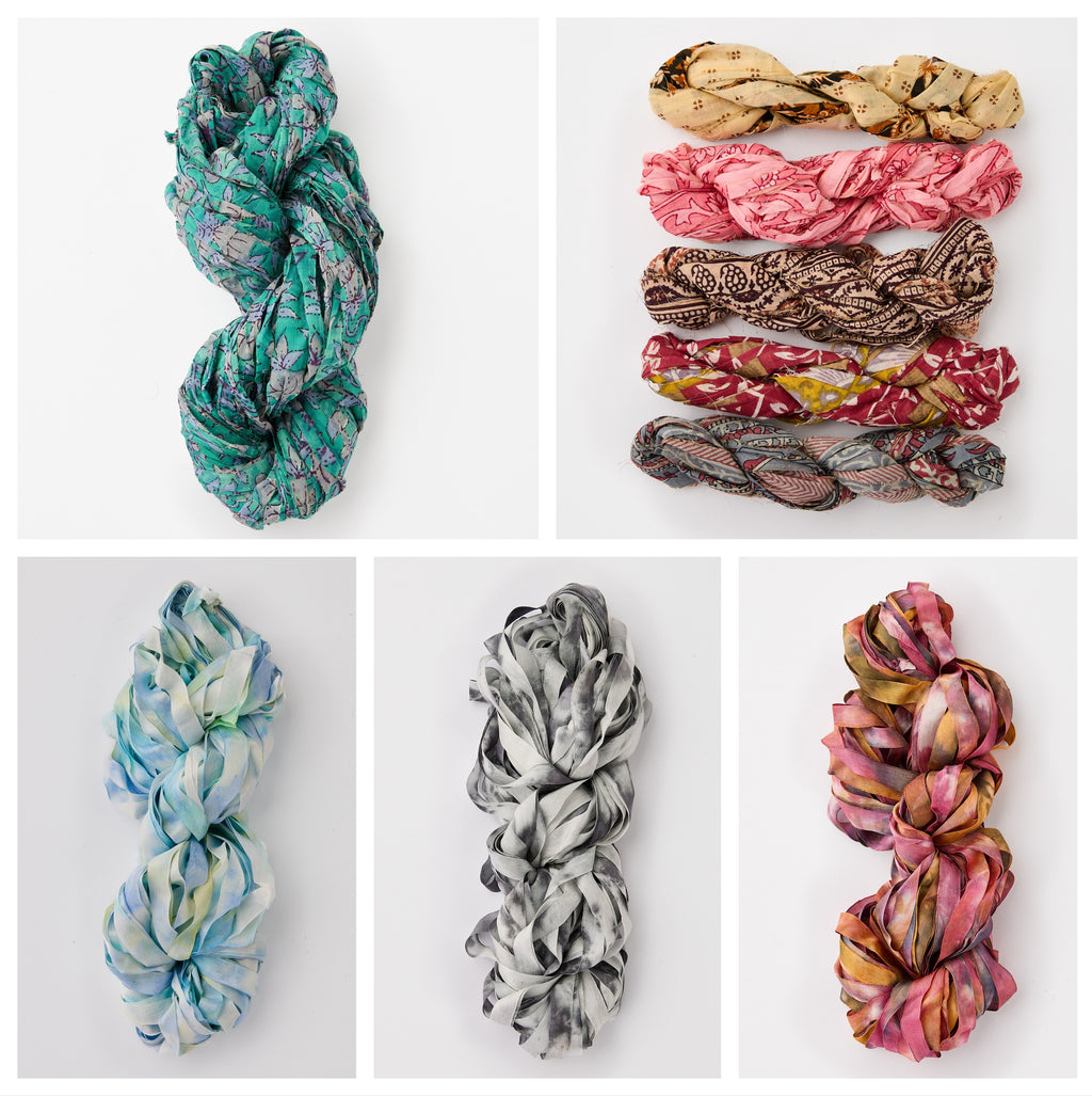 Frolic Flower Crochet Shawl Kit