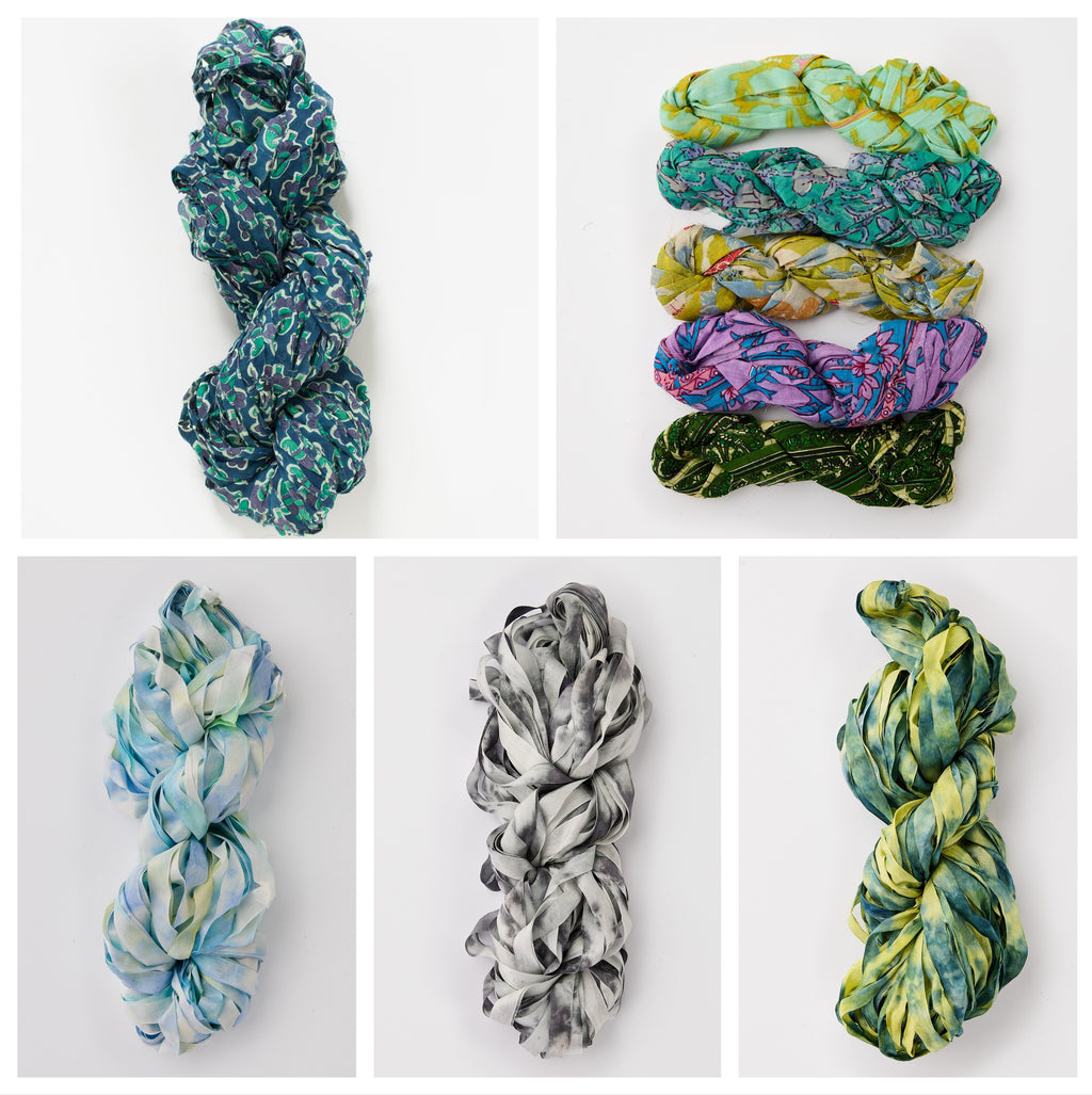 Frolic Flower Crochet Shawl Kit