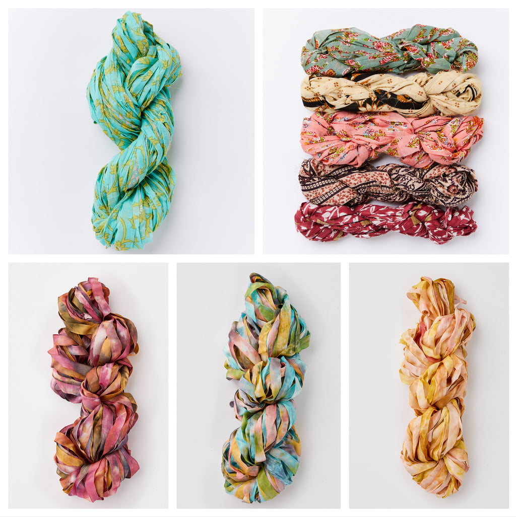 Frolic Flower Crochet Shawl Kit