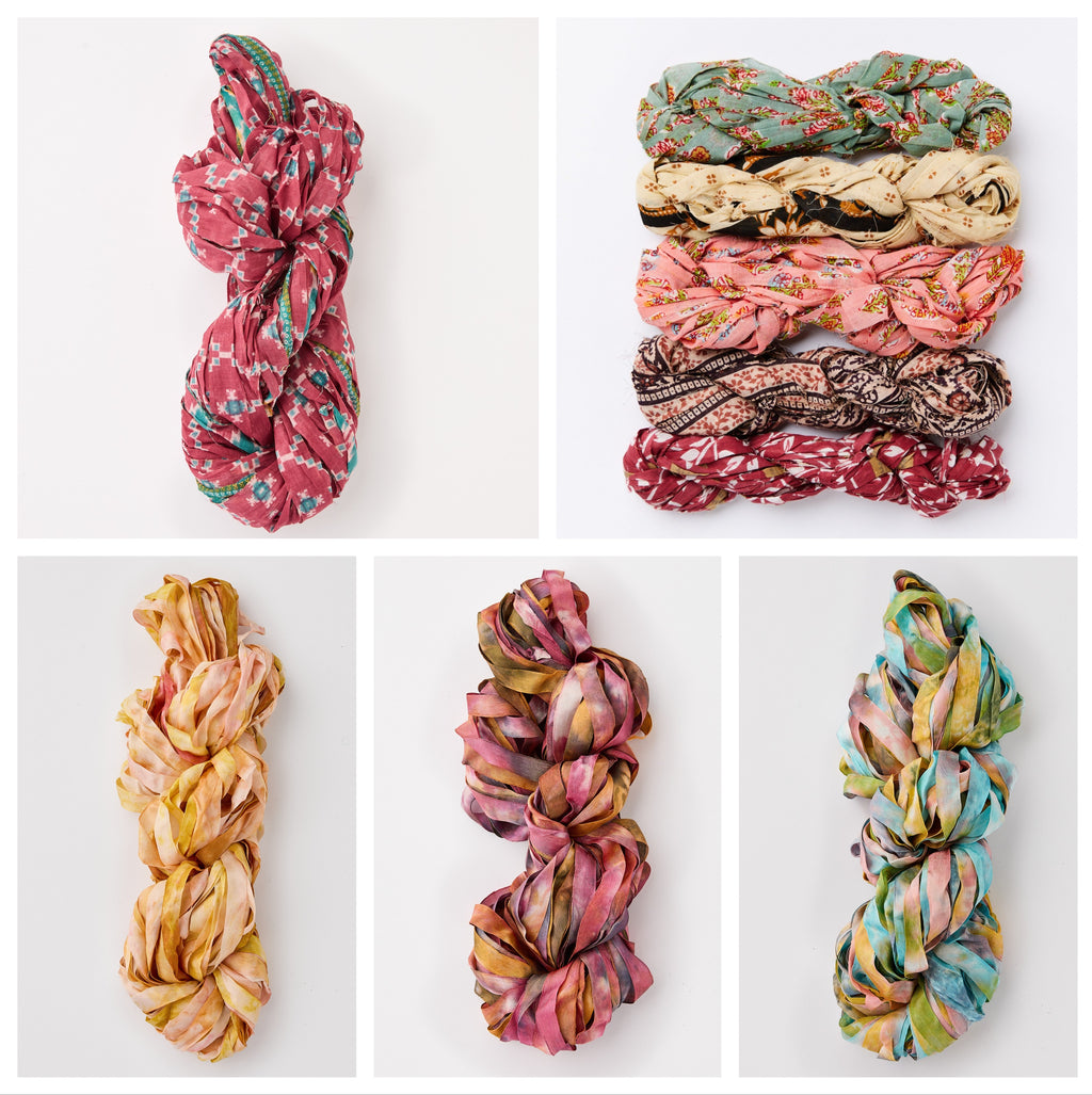 Frolic Flower Crochet Shawl Kit