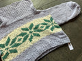 Enchanted Forest Sweater ~ Periwinkle / Ice Green Sample 35