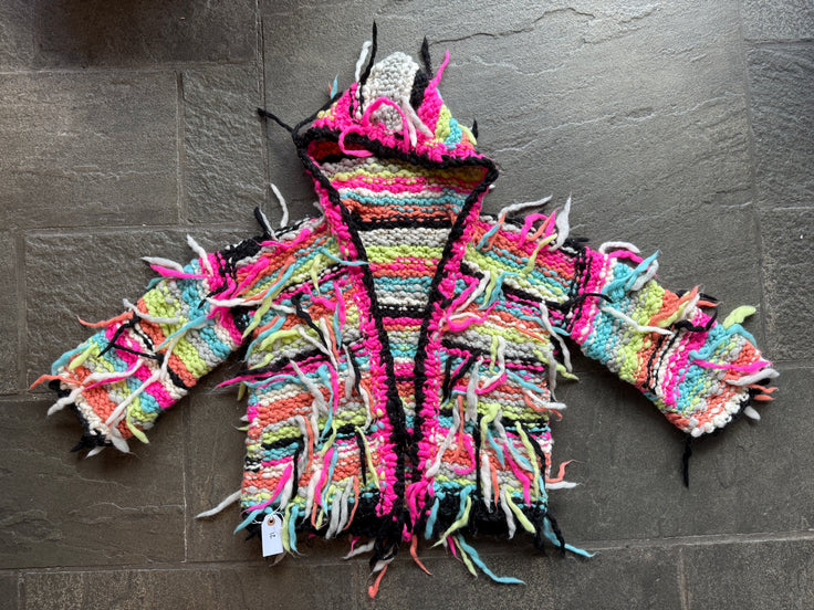 SOLD Ends Out Hoodie ~ Neon Mix Sample 12
