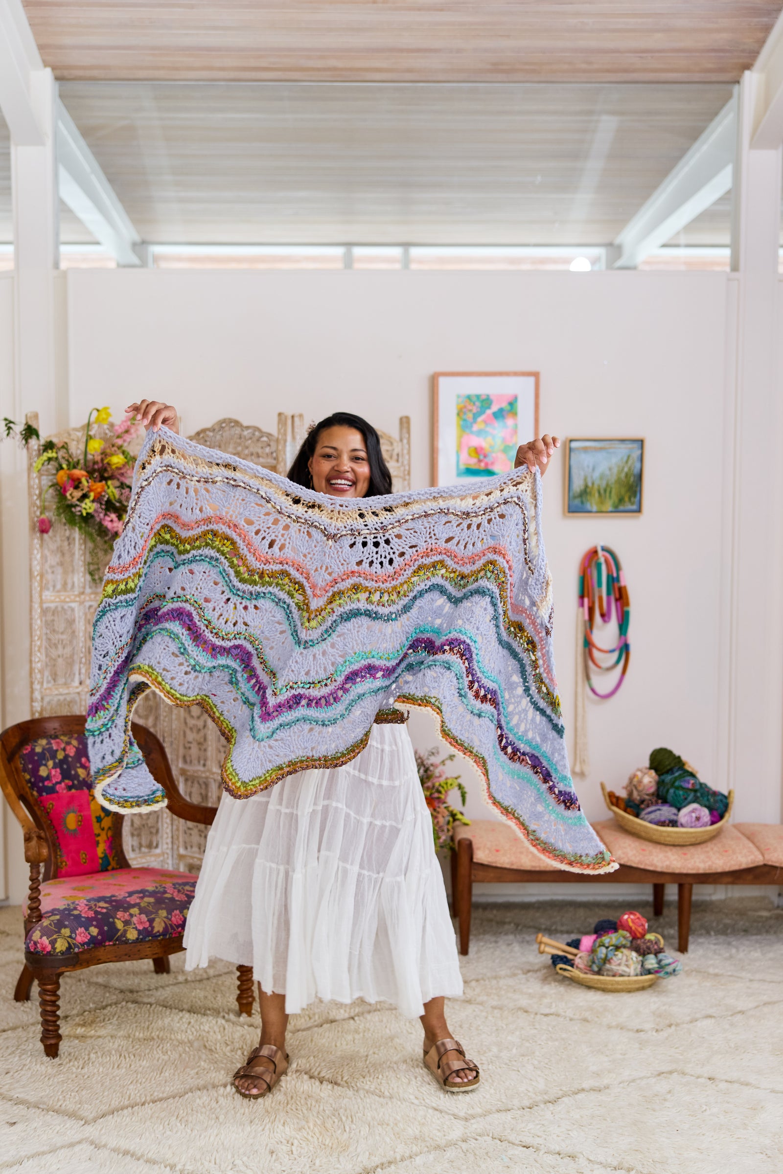 Eventide Shawl ~ Knitalong Kit