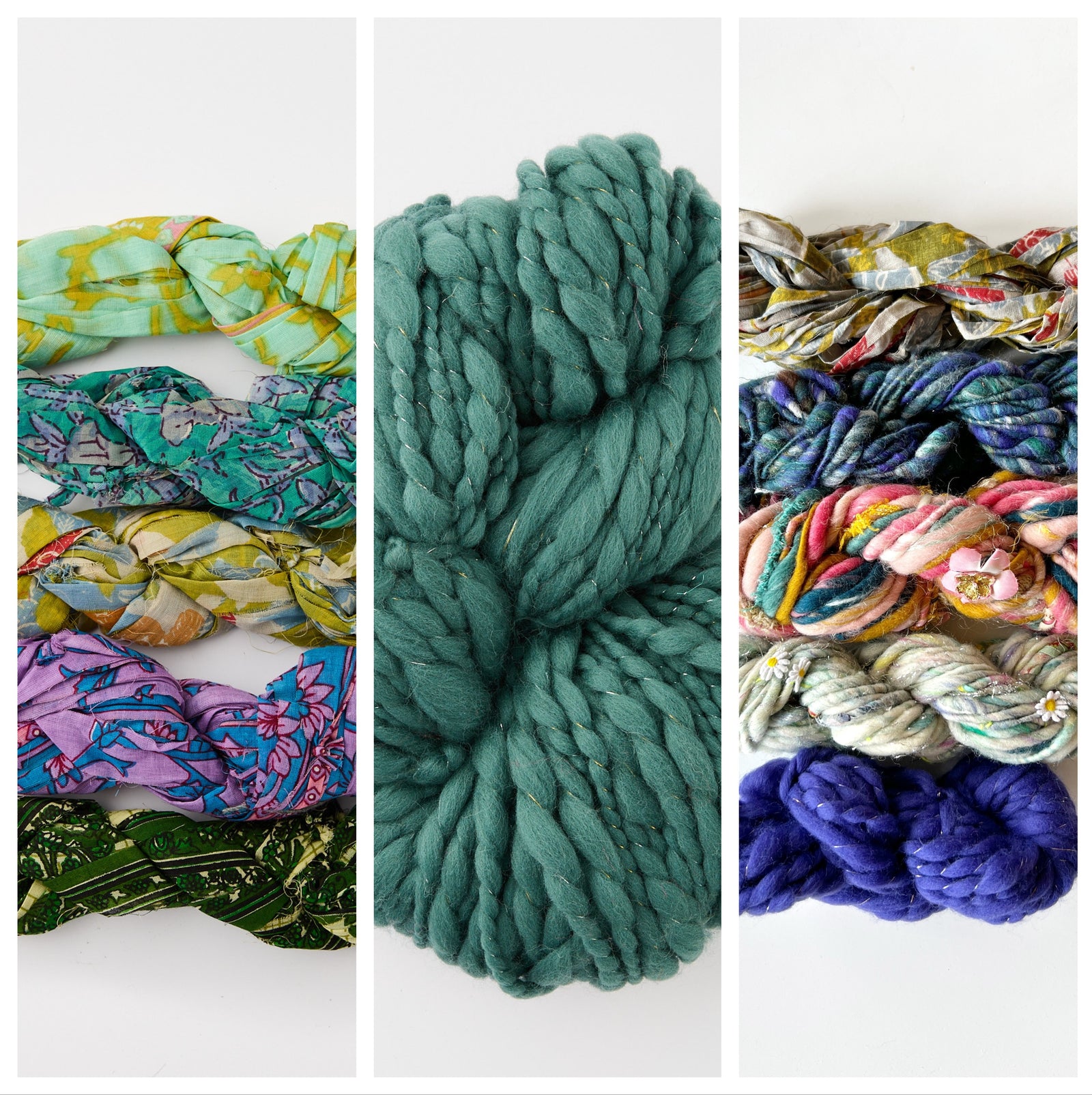 Rodeo Vest Mixed Yarn ~ Knitalong Kit