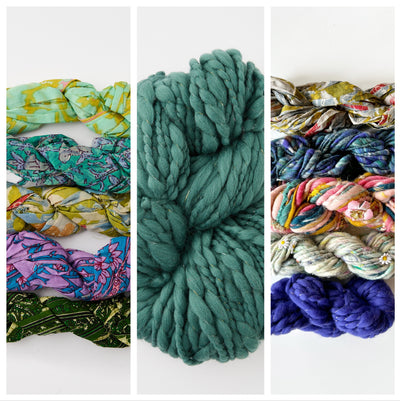 Rodeo Vest Mixed Yarn ~ Knitalong Kit