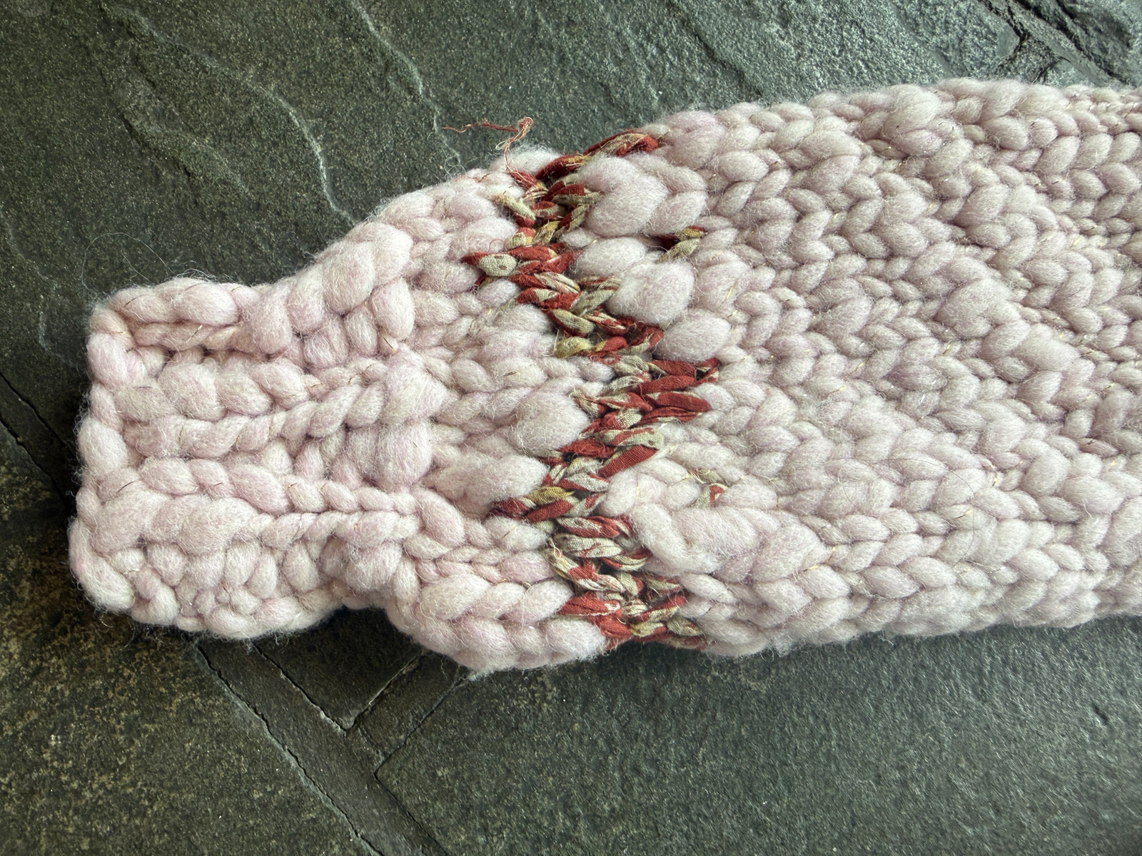 Exhale Sweater ~ Lavender Dust / Sierra Redwood Sample 6