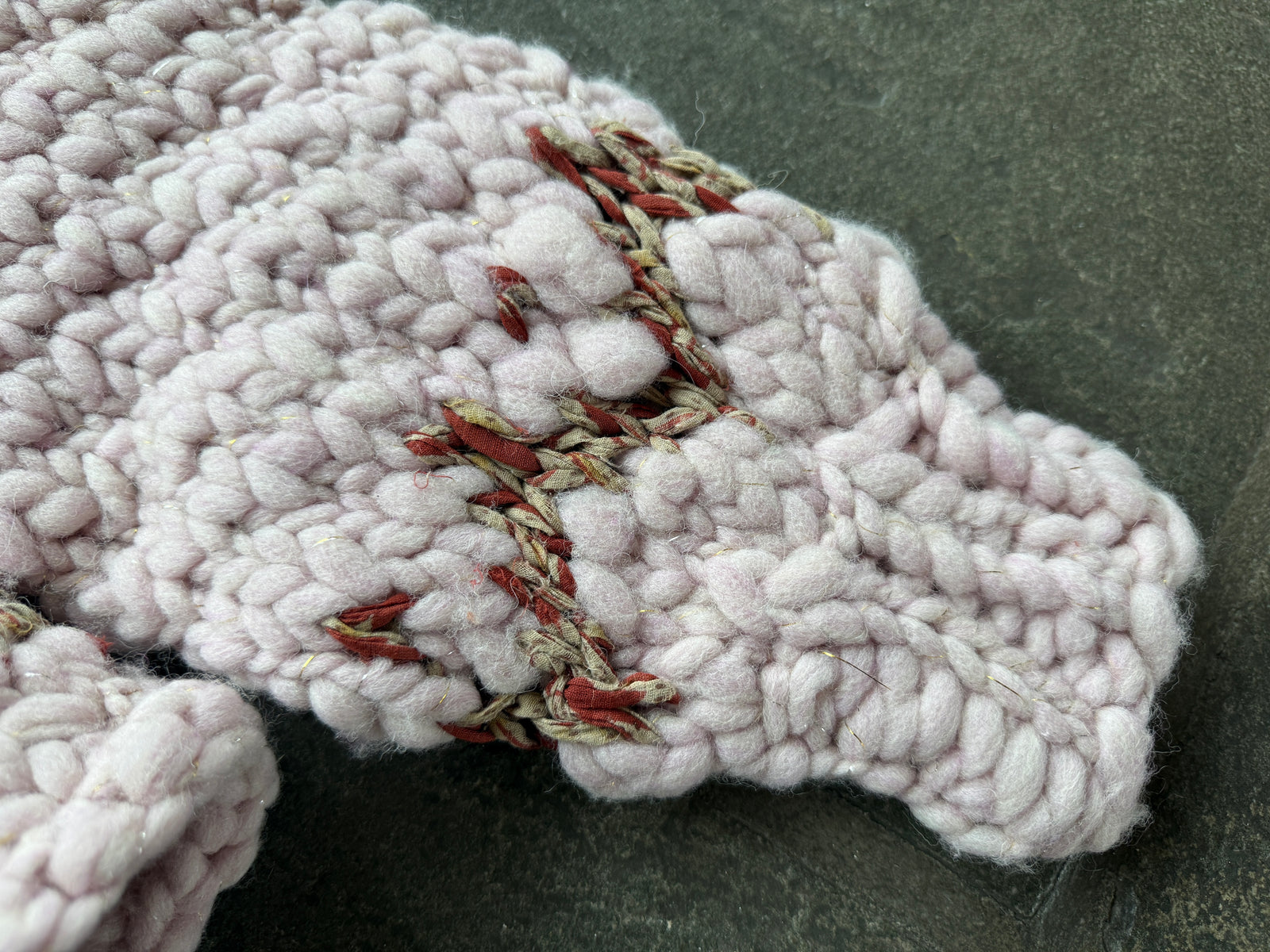 Exhale Sweater ~ Lavender Dust / Sierra Redwood Sample 6