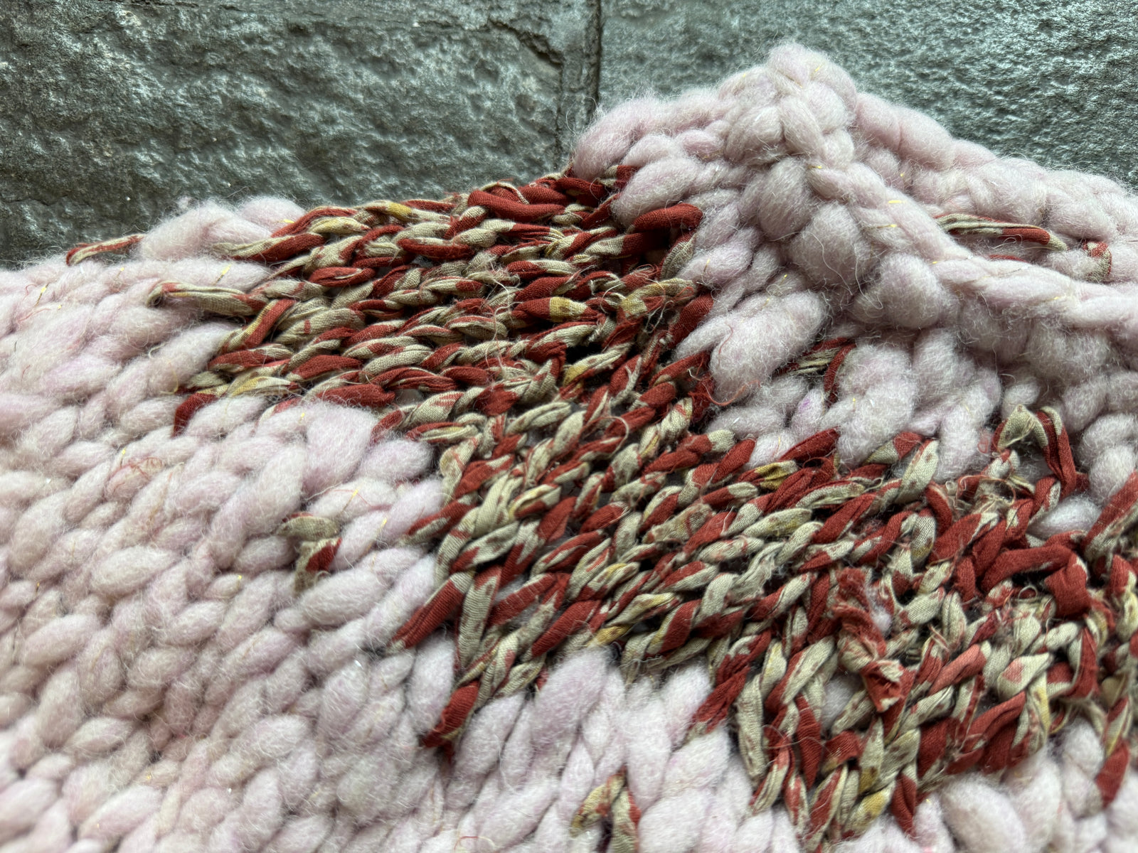 Exhale Sweater ~ Lavender Dust / Sierra Redwood Sample 6