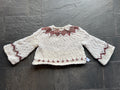 Exhale Sweater ~ French Vanilla / Sierra Redwood Sample 16