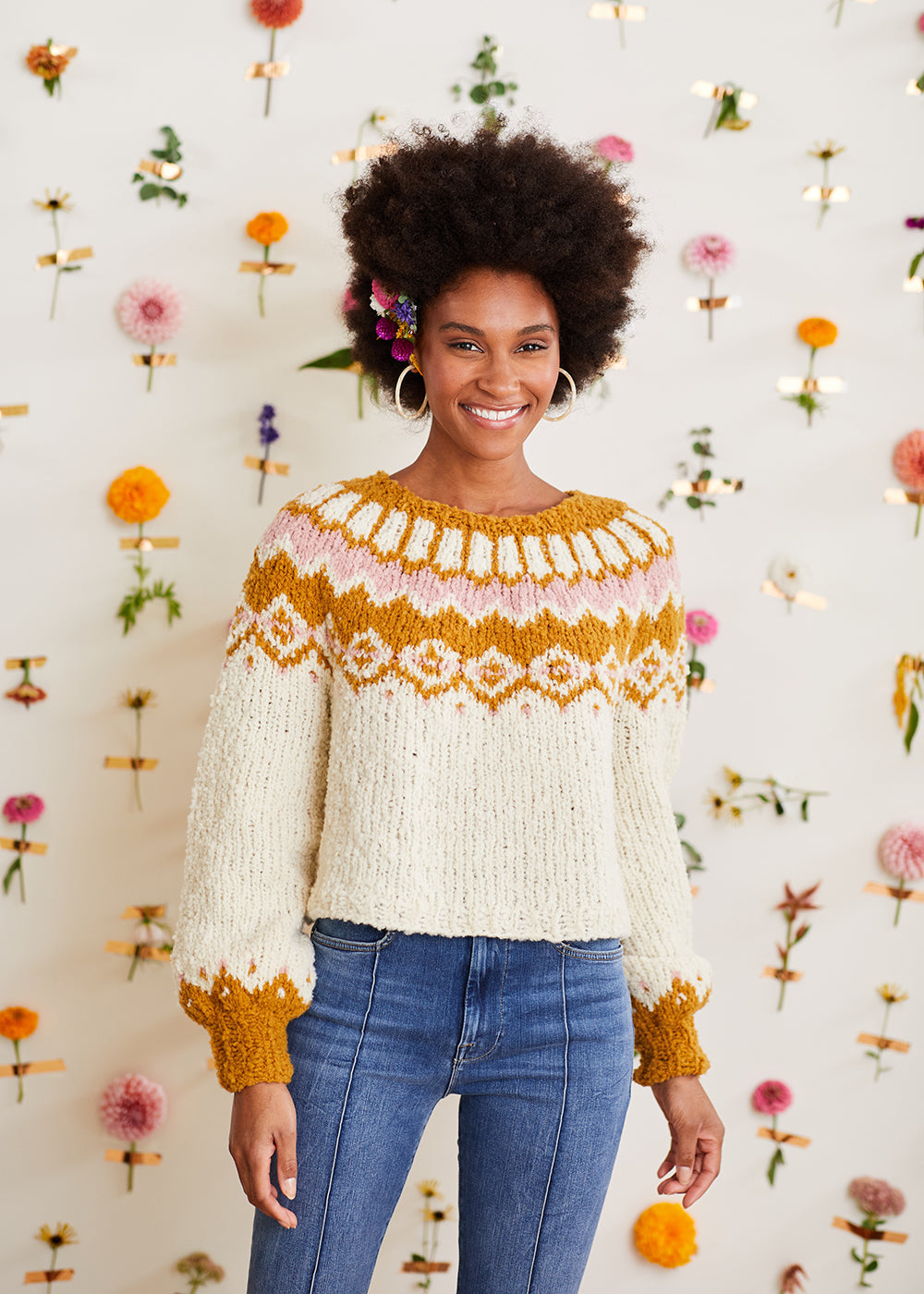 Express Yourself Sweater Pattern – Knit Collage