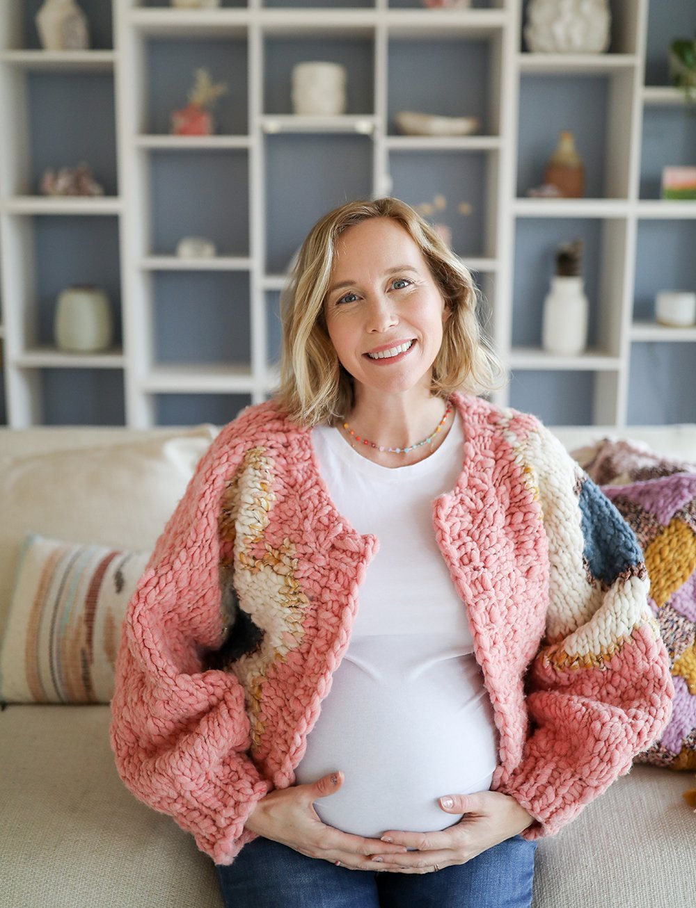 Flower Power Cardi Pattern – Knit Collage