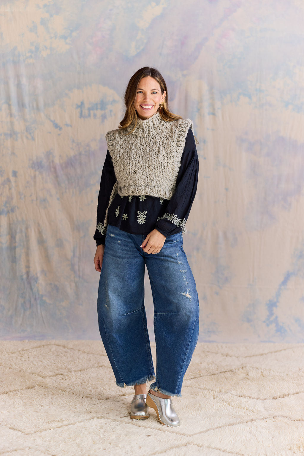 Feeling Groovy Side Tie Vest Kit ~ Solid