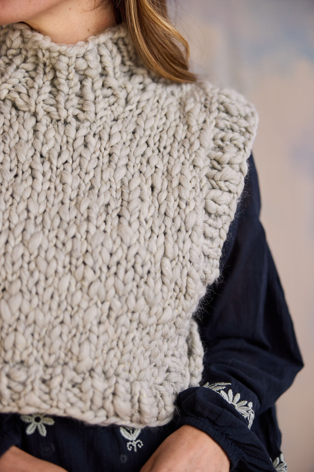 Feeling Groovy Side Tie Vest Kit ~ Solid