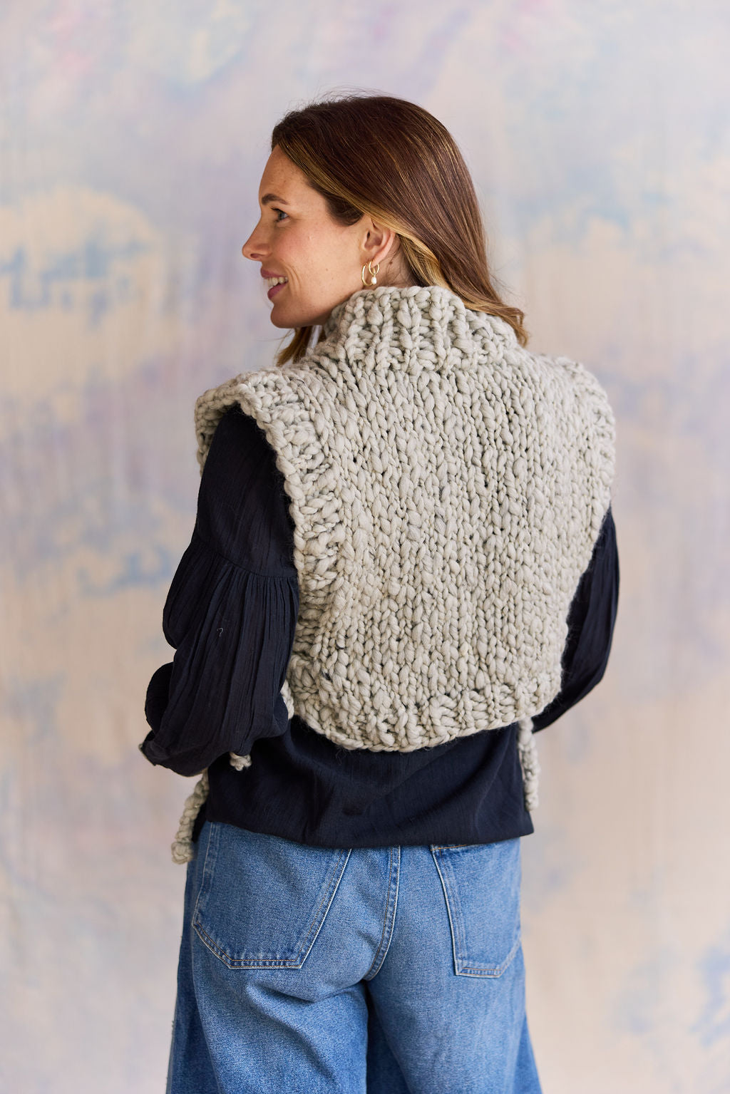 Feeling Groovy Side Tie Vest Kit ~ Solid – Knit Collage
