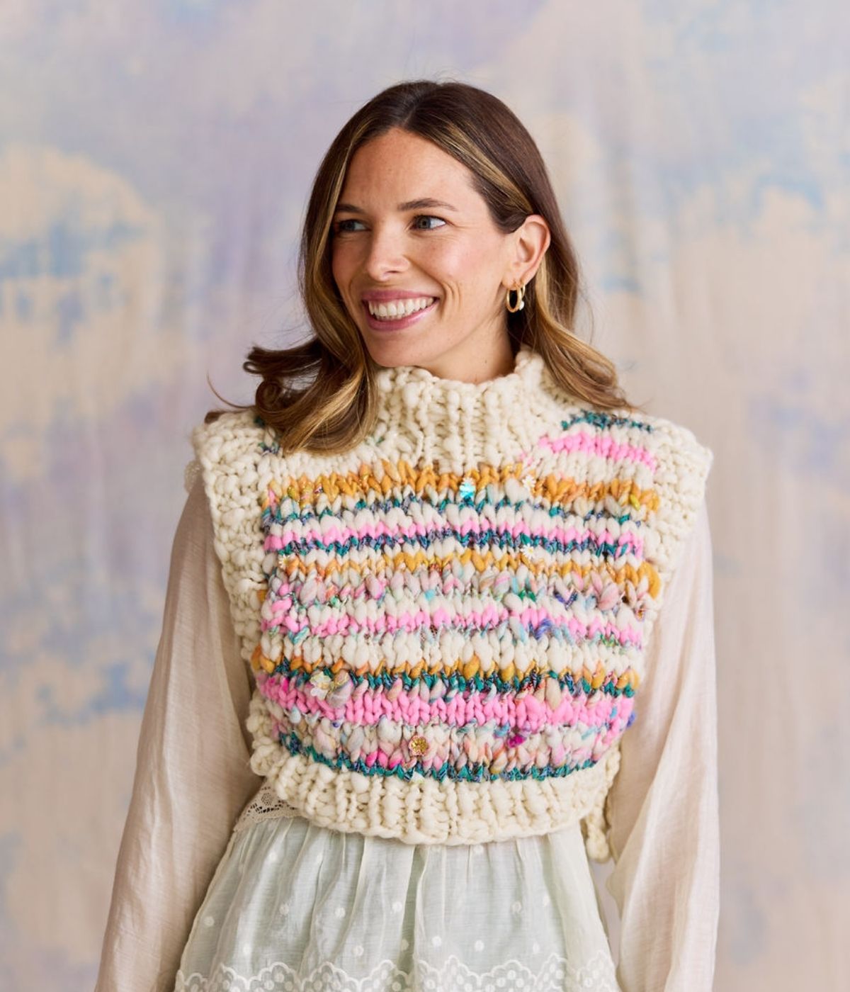 Feeling Groovy Side Tie Vest Pattern