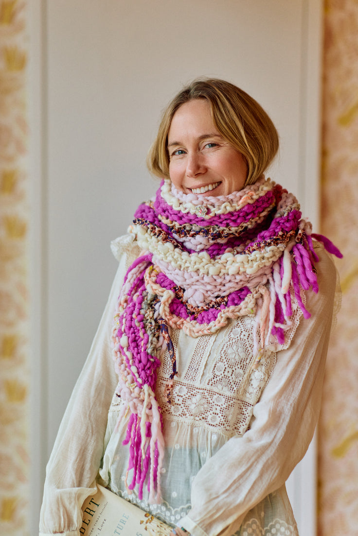 Fiorella Bandana Kit ~ Spun Cloud/Mini ~ Solstice Knitting Challenge