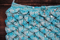 Fish Scale Baguette ~ Stargazer Silk Sample 81