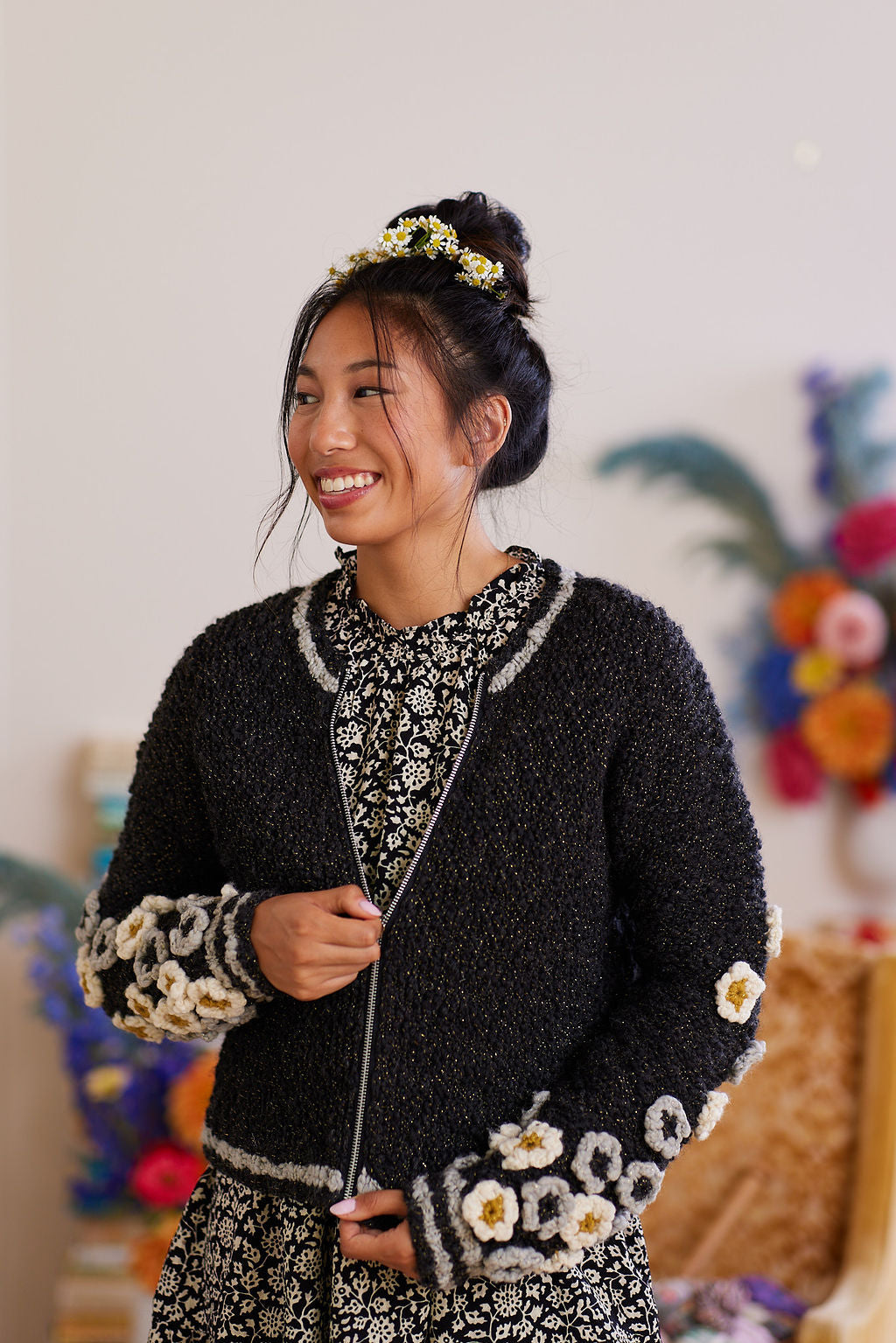 Florabunda Cardi Pattern – Knit Collage