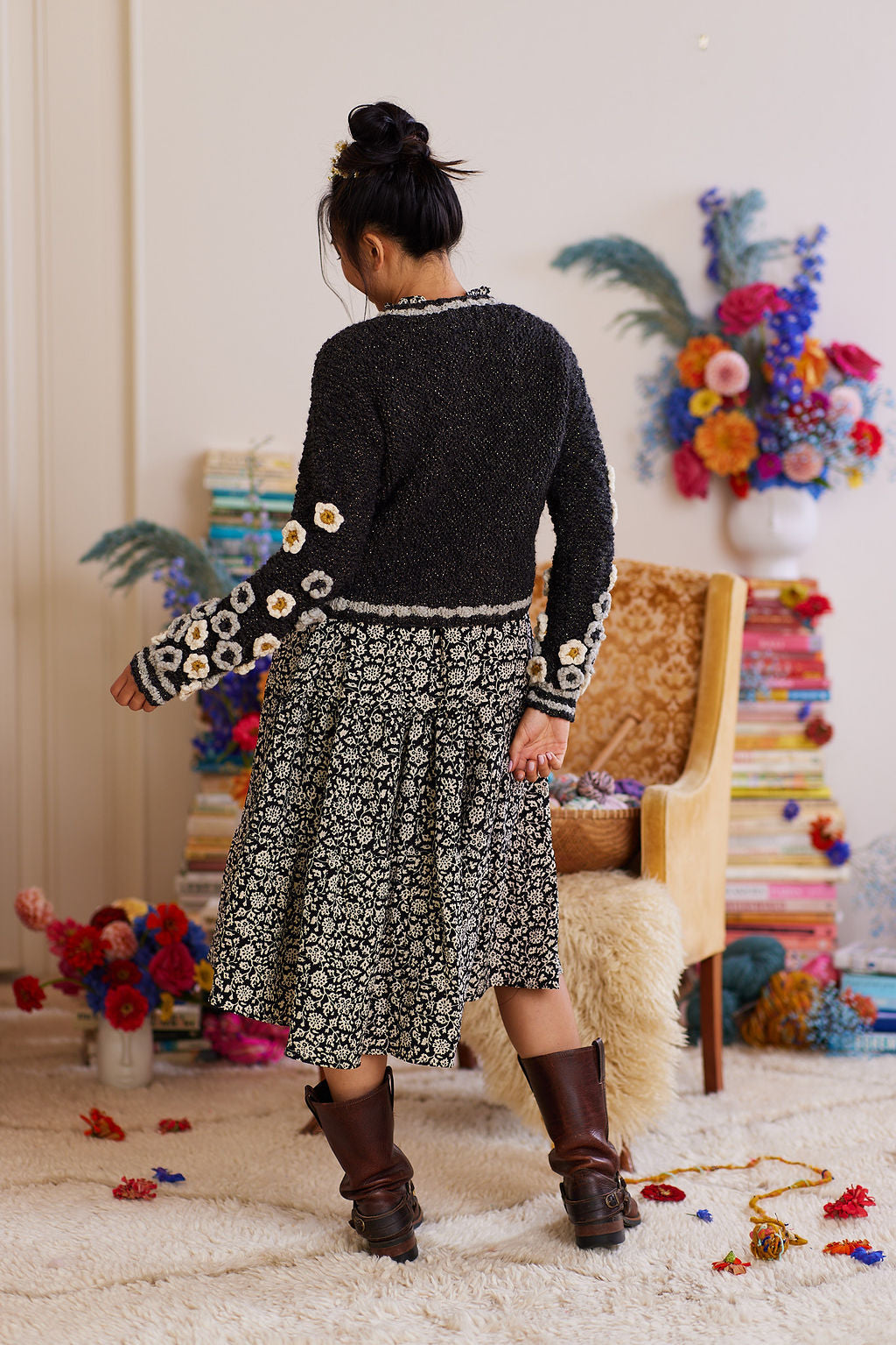 Florabunda Cardi Pattern – Knit Collage