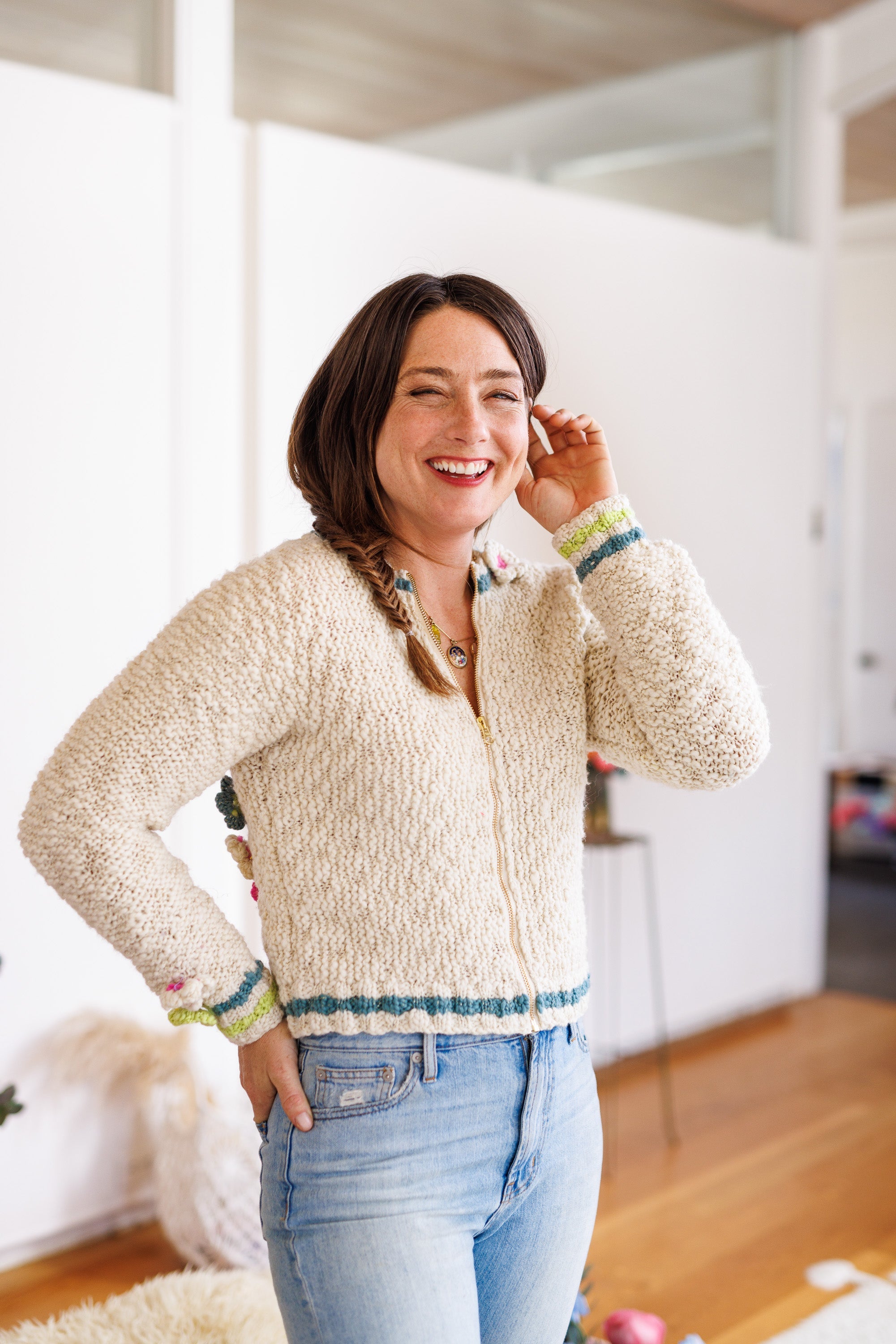 Florabunda Cardi Pattern – Knit Collage