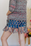 Knit Collage Floret Cardigan Pattern
