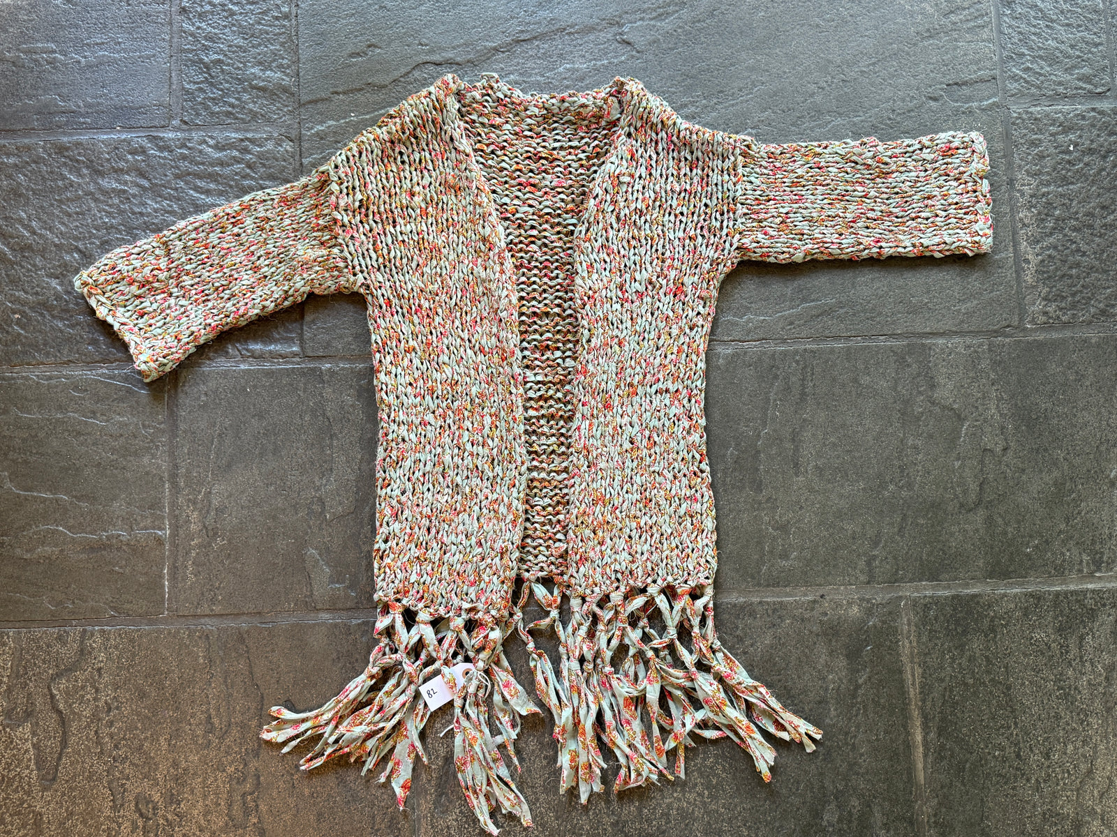SOLD Floret Cardi ~ Sage Green Sample 82