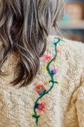 Flow State Cardi with Needle Felting ~ Knitalong Kit