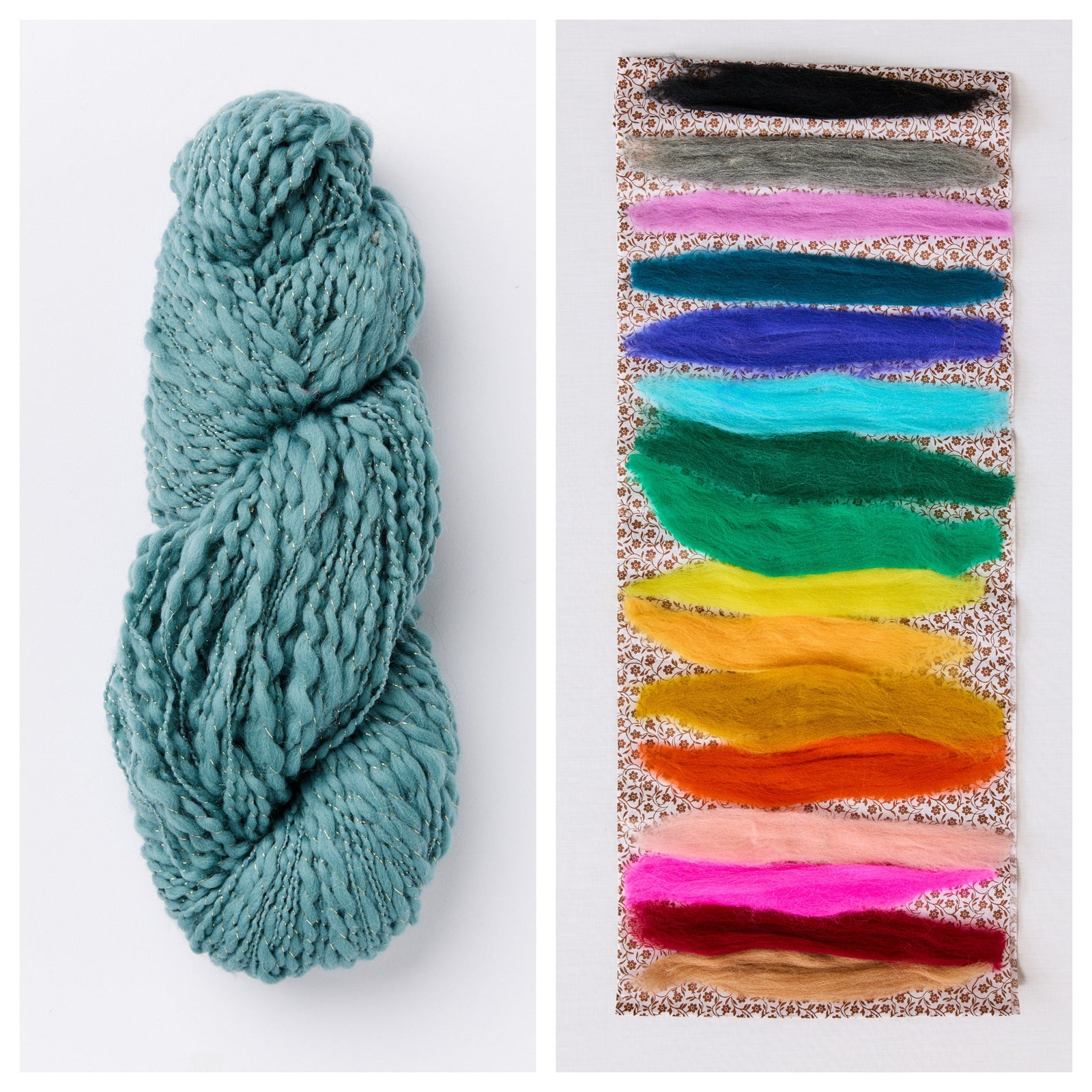 Flow State Cardi with Needle Felting ~ Knitalong Kit