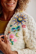 Flow State Cardi with Needle Felting ~ Knitalong Kit