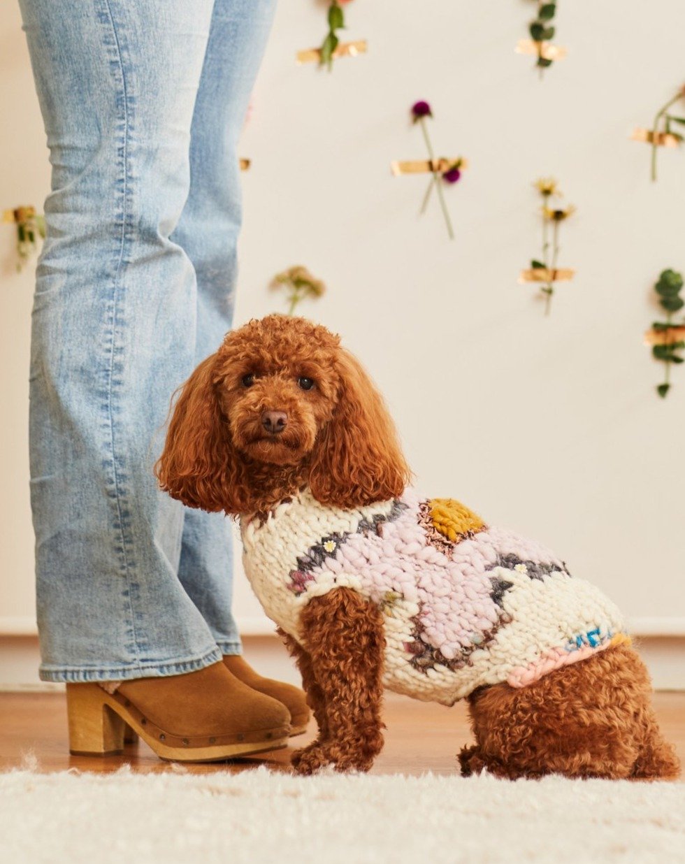 Flower Power Pet Sweater Kit