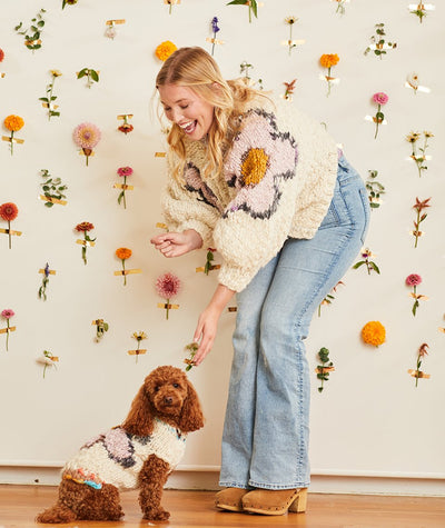 Flower Power Pet Sweater Kit