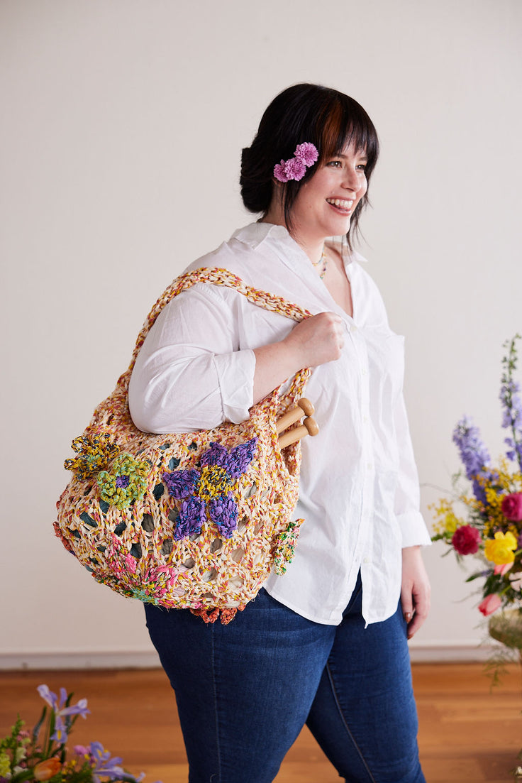 Flower Power Market Bag