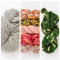 Blooming Plaid Pillow~ Knitalong Kit