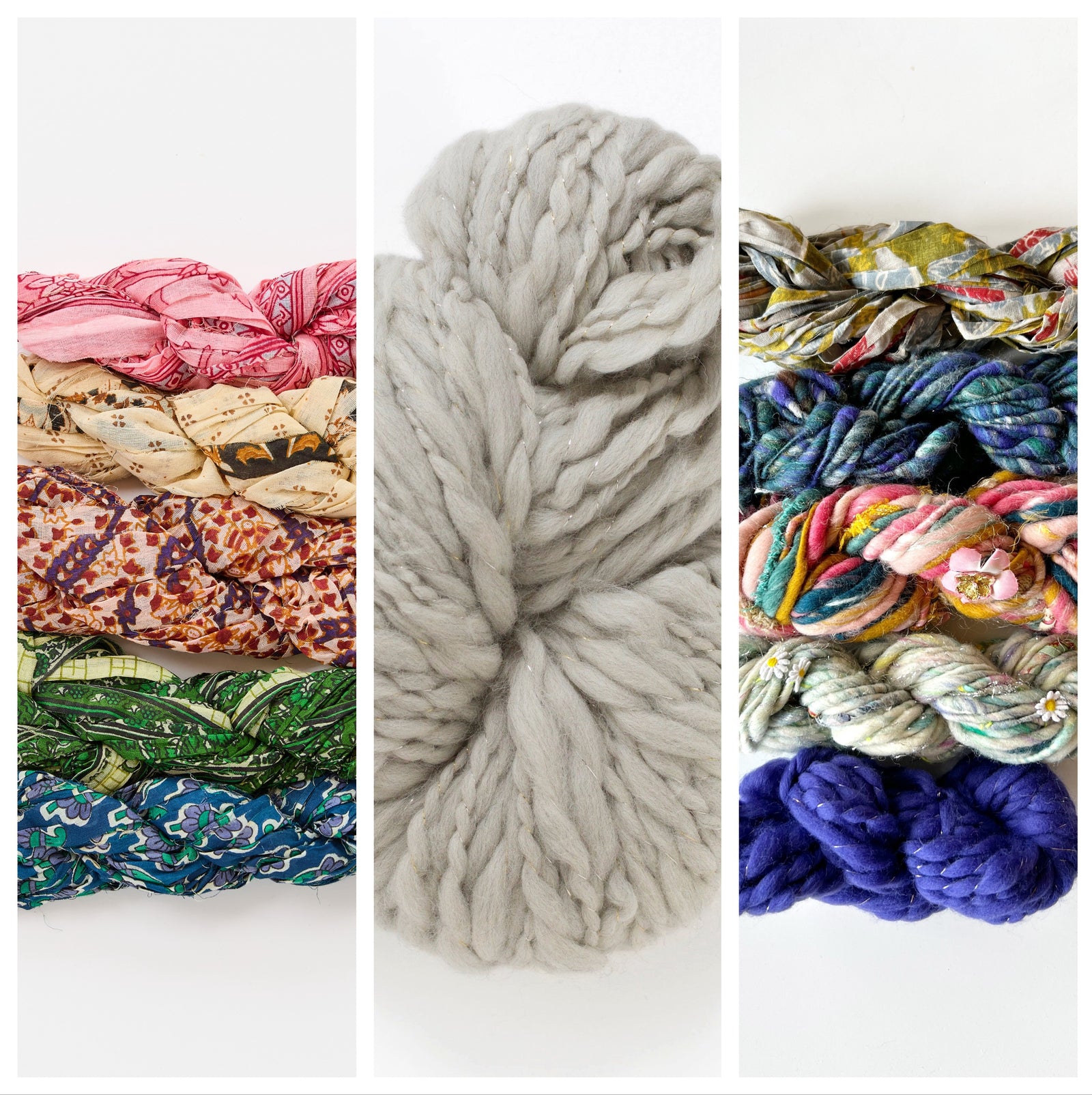 Rodeo Vest Mixed Yarn ~ Knitalong Kit